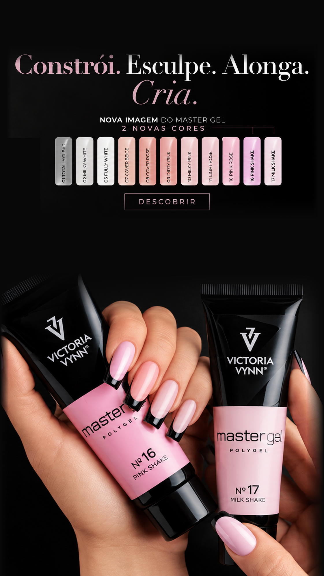 Master Gel - 2 novas cores
