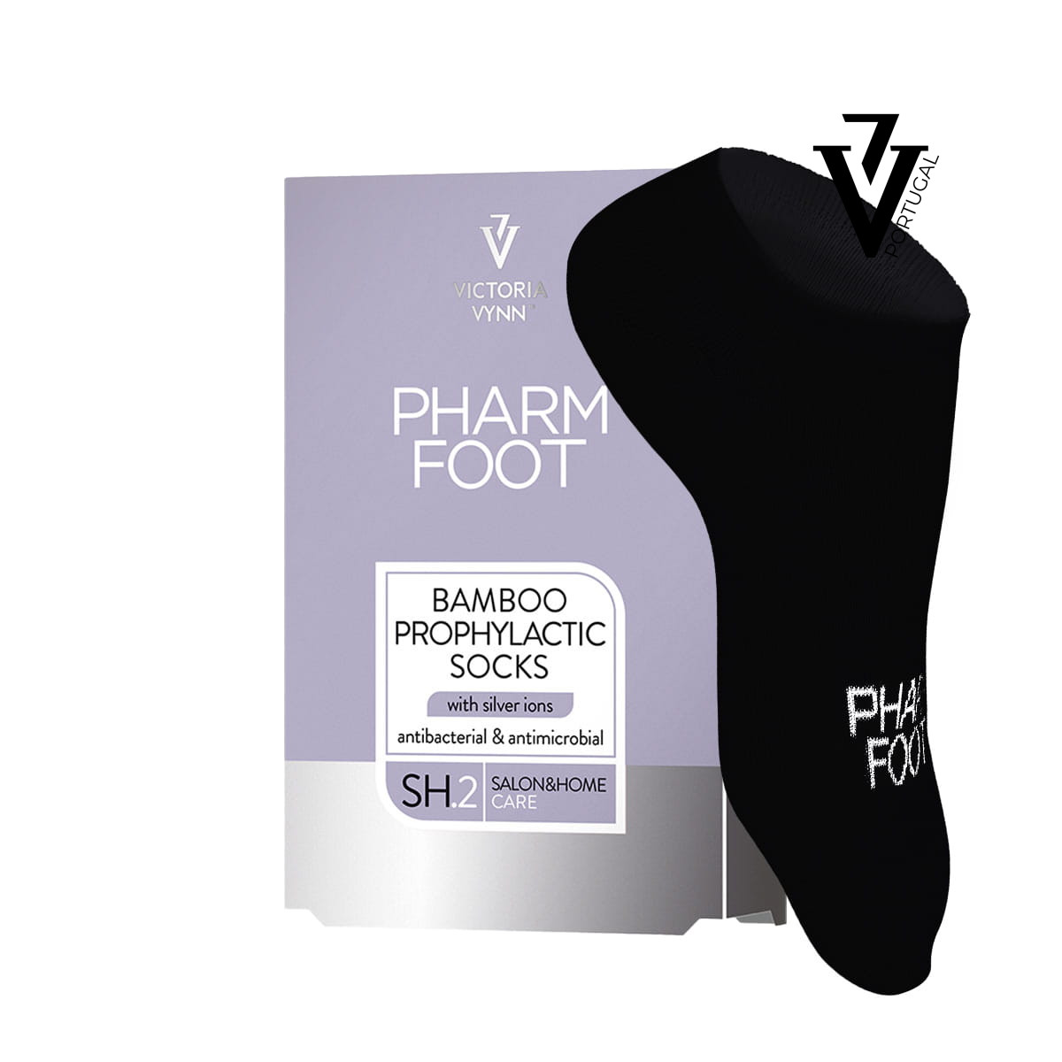MEIAS PROFILÁTICAS DE BAMBU PRETAS