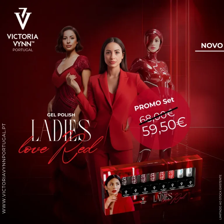 PROMO Set - GEL POLISH Ladies Love Red